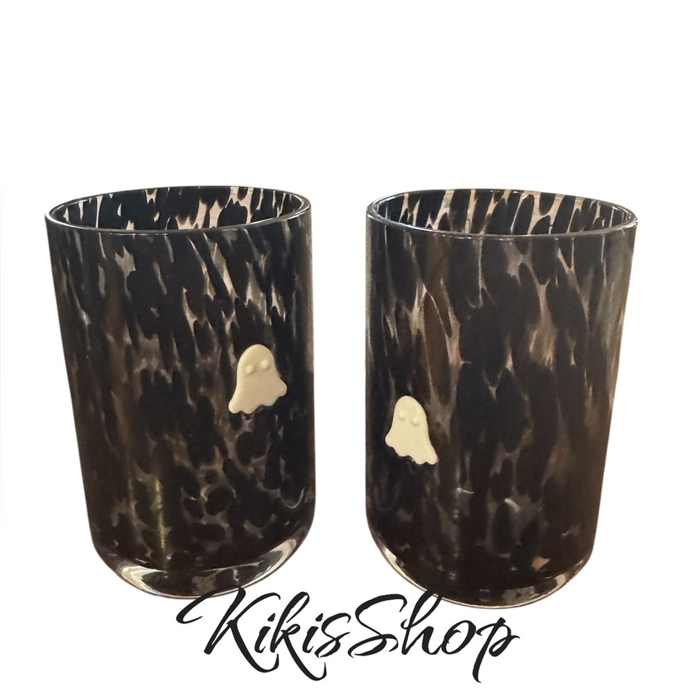 Black Ghost Halloween
Glass 12oz- 2 Glass Bundle